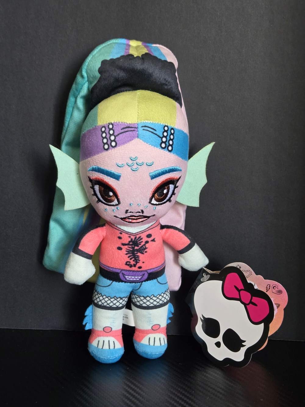Monster High Lagoona Blue Plush Doll Toy Factory NWT